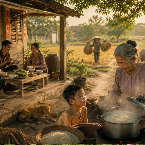 Tạp chí VHVN dành cho người cao tuổi: Tình quê