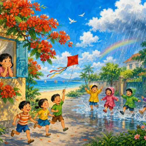 Văn nghệ thiếu nhi: Dưới bóng mùa hè