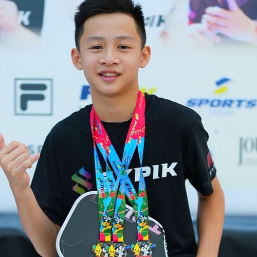 Hành trình tỏa sáng của nam sinh Hà Tĩnh tại giải Pickleball quốc tế