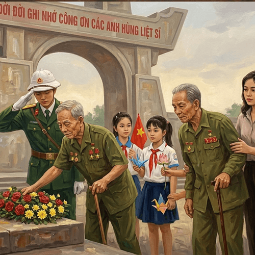 Văn nghệ tổng hợp: Tháng Bảy tri ân