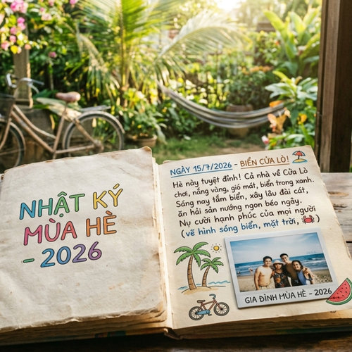 Văn nghệ thiếu nhi: Nhật ký mùa hè