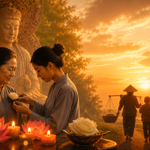 Tạp chí VHVN dành cho người cao tuổi: Vu Lan thương nhớ