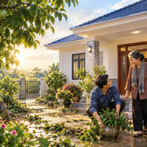Tạp chí VHVN dành cho người cao tuổi: Câu chuyện tình quê