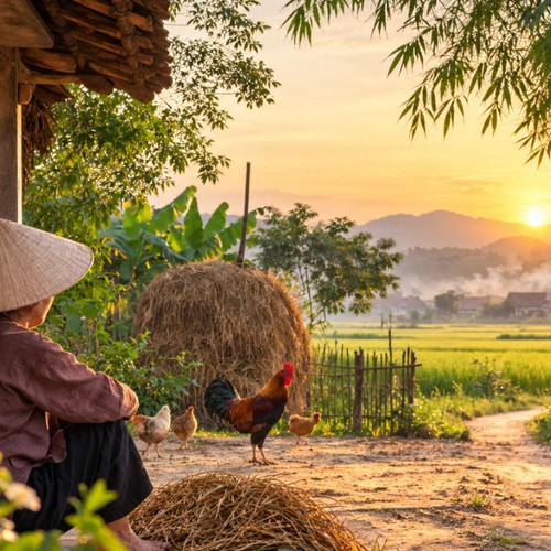 Tạp chí VHVN dành cho người cao tuổi: Hồn quê trong ký ức