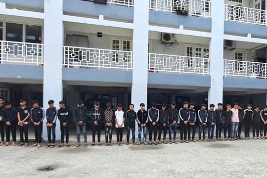 Khởi tố 21 đối tượng mang hung khí, hỗn chiến trong đêm trên đường phố Đà Nẵng