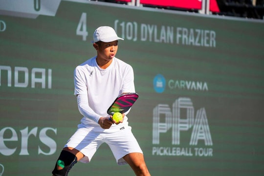 Lý do "thần đồng" pickleball Việt Nam bị cấm 8 trận, phạt hơn 1,3 tỷ đồng