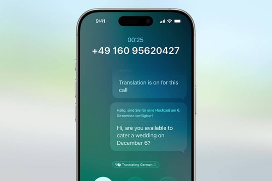 Loạt tính năng AI mới của Apple