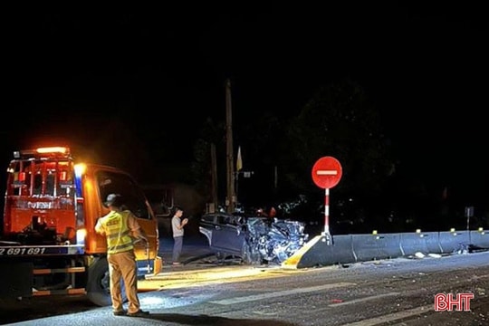 Khởi tố, bắt giam tài xế xe tải gây tai nạn khiến 2 bố con tử vong ở Hà Tĩnh