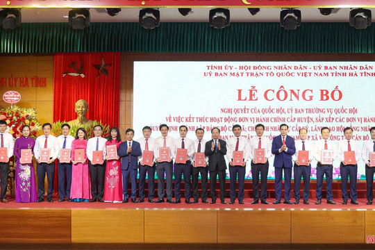 Nhịp nhàng, thông suốt sau 1 tháng vận hành chính quyền địa phương 2 cấp