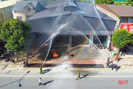 Phòng ngừa hỏa hoạn tại các kho hàng hóa ở Hà Tĩnh