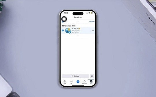 Làm sao khôi phục bài viết, ảnh, video đã xóa trên Facebook?