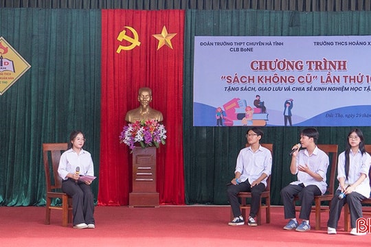 "Sách không cũ" - nối dài những ước mơ