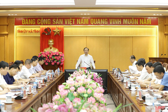 Tích cực phối hợp tháo gỡ vướng mắc tại Dự án cấp nước cho Khu kinh tế Vũng Áng