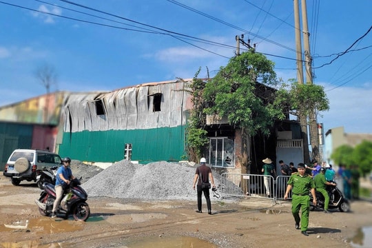 Hà Nội: Gia đình 4 người tử vong trong vụ cháy nhà dân tại Thường Tín