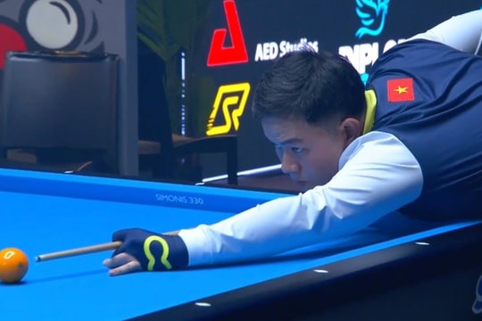 Bao Phương Vinh lập kỷ lục ở World Cup Billiards