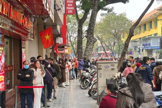 Giá vàng miếng giảm 6 triệu đồng