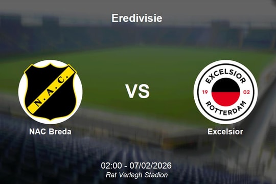Nhận định NAC Breda vs Excelsior - Eredivisie