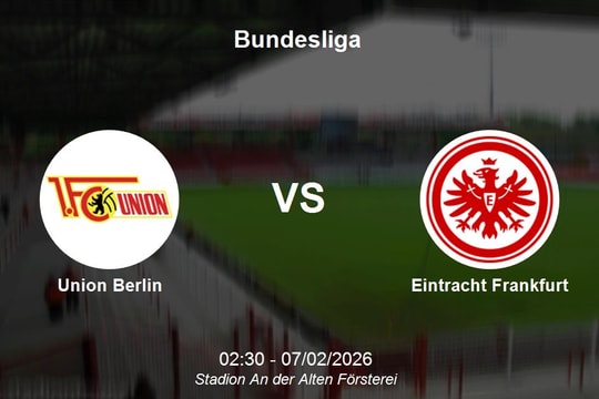 Nhận định Union Berlin vs Eintracht Frankfurt - Cuộc đối đầu kịch tính tại Bundesliga vòng 21