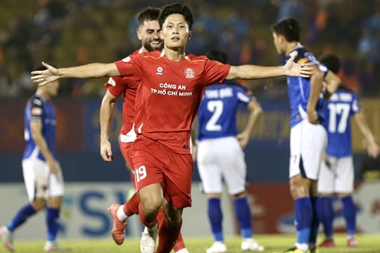 Sự trỗi dậy của Công an TP.HCM: Từ cuộc đua trụ hạng đến tham vọng tốp 3 V-League