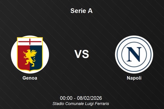 Nhận định Genoa vs Napoli - Serie A: Napoli vượt khó tại Luigi Ferraris