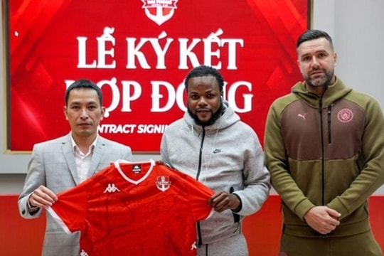 Hải Phòng chiêu mộ Ronaldo Fletcher và bộ ba tân binh cho giai đoạn lượt về V-League