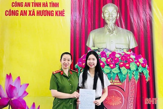 290 tân binh Hà Tĩnh sẵn sàng thực hiện nghĩa vụ Công an Nhân dân