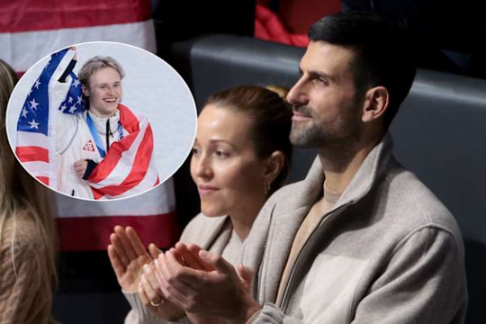 Novak Djokovic ôm đầu thán phục cú nhảy lịch sử bị cấm 50 năm của Ilia Malinin tại Olympic