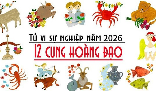 Tử vi 12 cung hoàng đạo năm 2026: Dự báo chi tiết vận trình trong năm Bính Ngọ