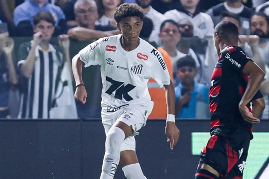 Truyền nhân 100 triệu euro của Robinho: Viên ngọc thuận chân trái rực sáng cạnh Neymar