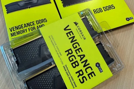 Corsair thay đổi bao bì RAM DDR5: Giải pháp ngăn chặn hàng giả khi giá linh kiện tăng cao