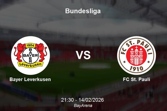 Nhận định Bayer Leverkusen vs FC St. Pauli - Bundesliga: Sức mạnh tại BayArena