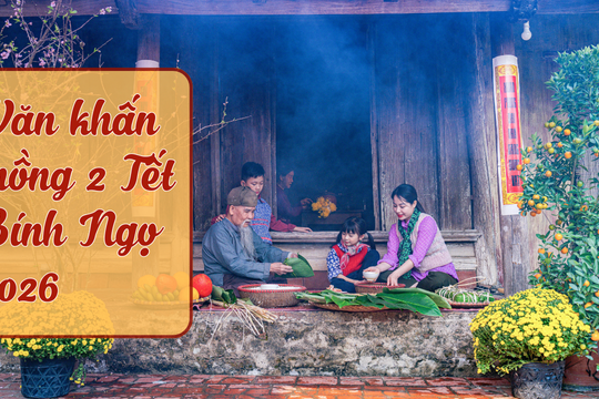 Văn khấn mùng 2 Tết Bính Ngọ 2026 đầy đủ, chuẩn nhất theo phong tục việt nam