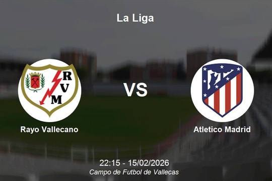 Nhận định Rayo Vallecano vs Atletico Madrid - La Liga