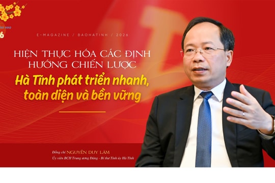 Hiện thực hóa các định hướng chiến lược, Hà Tĩnh phát triển nhanh, toàn diện và bền vững