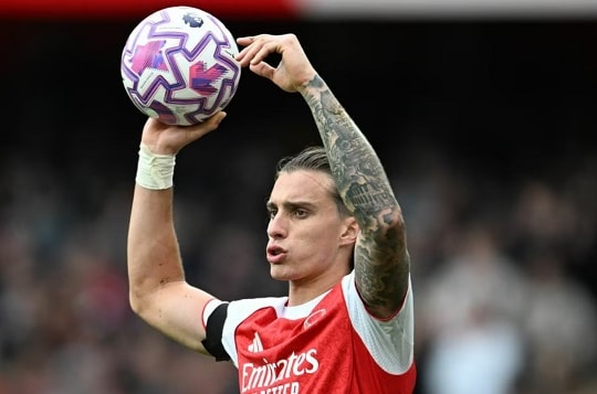 Arsenal cân nhắc chia tay Riccardo Calafiori sau một mùa giải đầy chấn thương