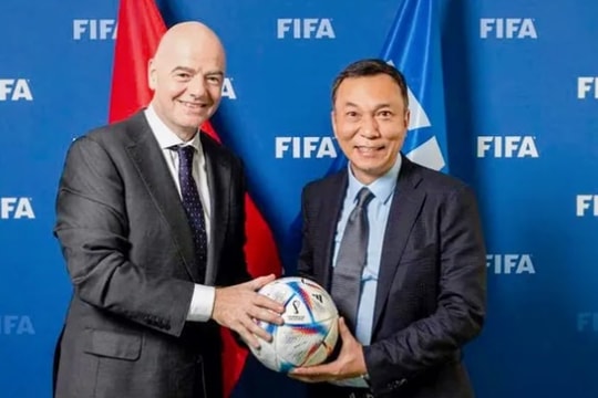Chủ tịch FIFA gửi thư chúc Tết VFF: Kỳ vọng bóng đá Việt Nam vươn tầm thế giới