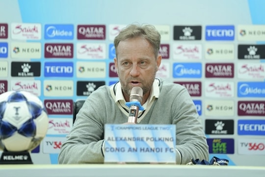 HLV Polking lên tiếng sau án phạt xử thua 0-3 của CAHN tại AFC Champions League Two