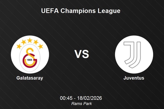 Nhận định Galatasaray vs Juventus - UEFA Champions League 00h45 ngày 18/2