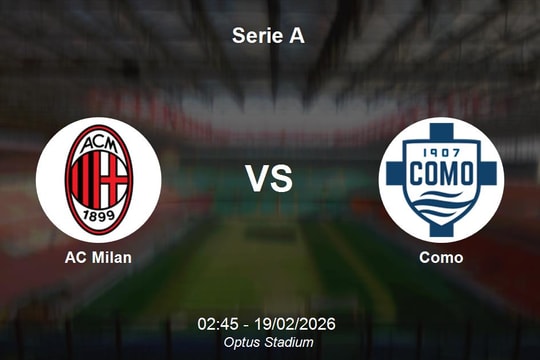 Nhận định AC Milan vs Como - Serie A: Thử thách cho tham vọng bám đuổi ngôi đầu
