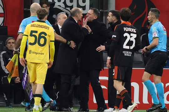 Max Allegri mắng Cesc Fabregas là 'trẻ ranh' sau trận hòa của AC Milan