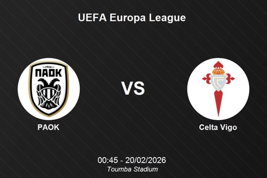 Nhận định PAOK vs Celta Vigo - UEFA Europa League