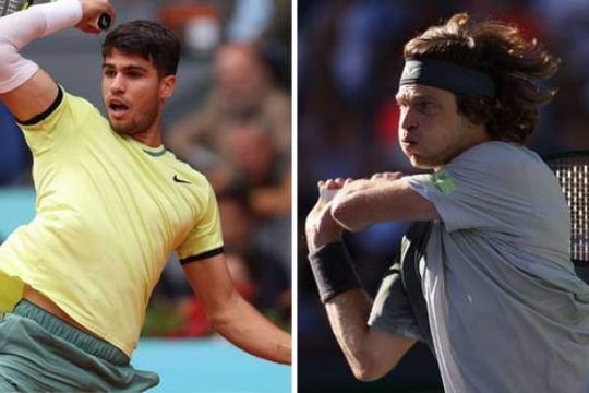 Carlos Alcaraz đại chiến Andrey Rublev tranh vé vào chung kết Qatar Open