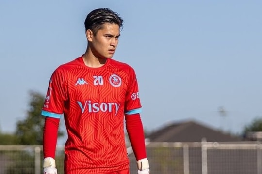 Lawrence Caruso: Thủ môn Việt kiều lập kỷ lục tại Australia thử việc ở Thể Công Viettel