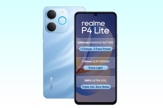 realme P4 Lite 4G ra mắt: Pin 6.300mAh và độ bền chuẩn quân sự giá dưới 3 triệu đồng