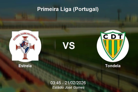 Nhận định Estrela vs Tondela - Cuộc đối đầu kịch tính tại Primeira Liga Bồ Đào Nha