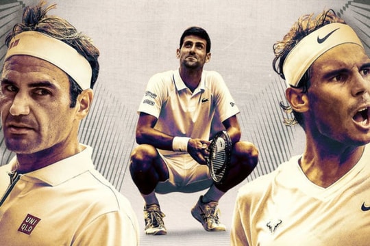 Kỷ nguyên BIG 3 tennis khép lại: 20 năm thống trị và 150 cuộc đối đầu lịch sử