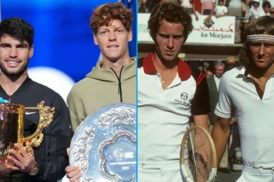 Sinner và Alcaraz: Cuộc đối đầu 'lửa và băng' định hình kỷ nguyên mới của tennis thế giới