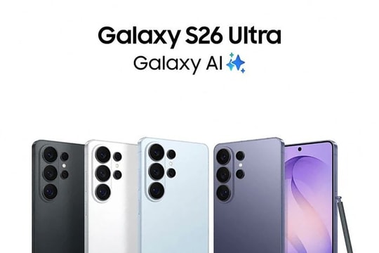 Galaxy S26 Ultra lộ diện qua poster quảng cáo với 4 màu sắc và camera 200MP ấn tượng