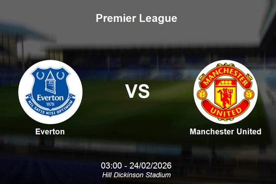 Nhận định Everton vs Manchester United - Premier League: Mục tiêu bám đuổi Top 4