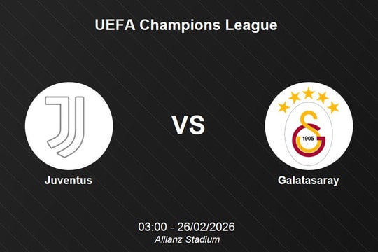 Nhận định Juventus vs Galatasaray: Thử thách bản lĩnh Bà đầm già tại UEFA Champions League